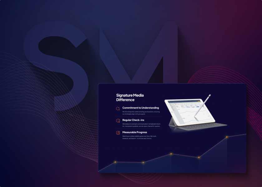 Signature Media project cover